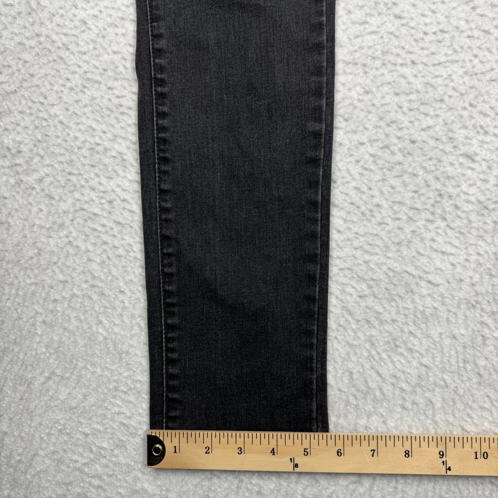 Levi's 311 Shaping‎ Skinny Jeans Black Dark Wash Stretch Denim Pants Size 30x28 - Picture 9 of 13